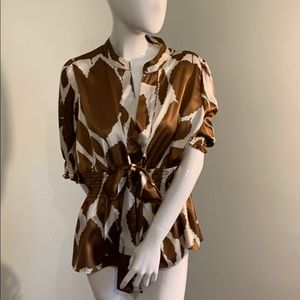 MCBG blousepolyspandex elasticsleeve&waiste